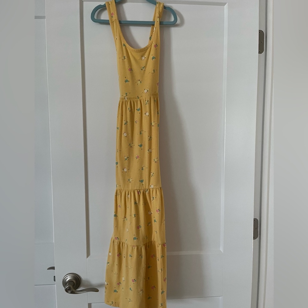Girls Cat & Jack floral tiered maxi dress